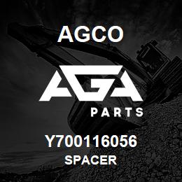 Y700116056 Agco SPACER | AGA Parts