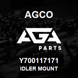 Y700117171 Agco IDLER MOUNT | AGA Parts