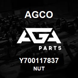 Y700117837 Agco NUT | AGA Parts