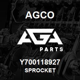 Y700118927 Agco SPROCKET | AGA Parts