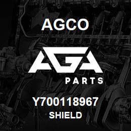 Y700118967 Agco SHIELD | AGA Parts