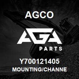 Y700121405 Agco MOUNTING/CHANNE | AGA Parts