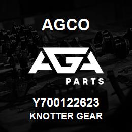 Y700122623 Agco KNOTTER GEAR | AGA Parts