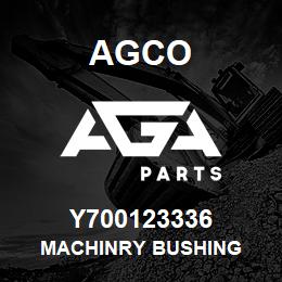 Y700123336 Agco MACHINRY BUSHING | AGA Parts