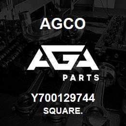 Y700129744 Agco SQUARE. | AGA Parts