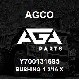 Y700131685 Agco BUSHING-1-3/16 X | AGA Parts