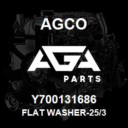 Y700131686 Agco FLAT WASHER-25/3 | AGA Parts