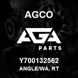 Y700132562 Agco ANGLE/WA, RT | AGA Parts