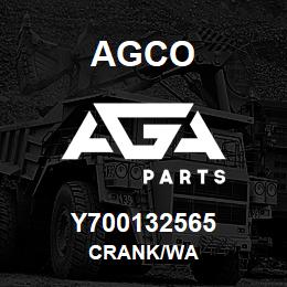 Y700132565 Agco CRANK/WA | AGA Parts