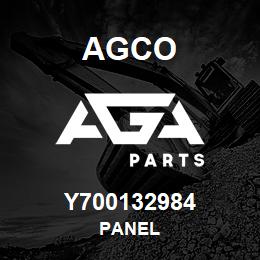 Y700132984 Agco PANEL | AGA Parts