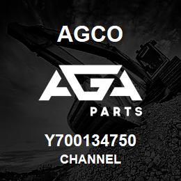 Y700134750 Agco CHANNEL | AGA Parts