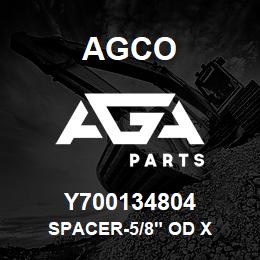 Y700134804 Agco SPACER-5/8" OD X | AGA Parts