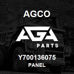 Y700136075 Agco PANEL | AGA Parts