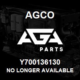 Y700136130 Agco NO LONGER AVAILABLE | AGA Parts