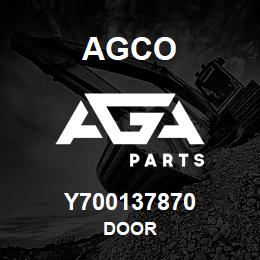 Y700137870 Agco DOOR | AGA Parts