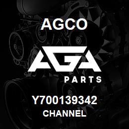 Y700139342 Agco CHANNEL | AGA Parts