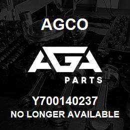 Y700140237 Agco NO LONGER AVAILABLE | AGA Parts