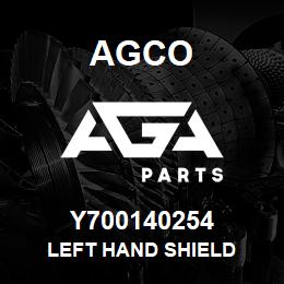 Y700140254 Agco LEFT HAND SHIELD | AGA Parts