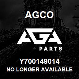 Y700149014 Agco NO LONGER AVAILABLE | AGA Parts