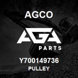 Y700149736 Agco PULLEY | AGA Parts