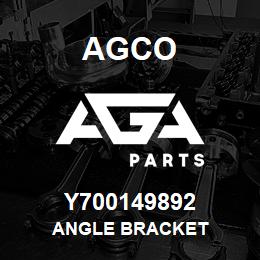 Y700149892 Agco ANGLE BRACKET | AGA Parts