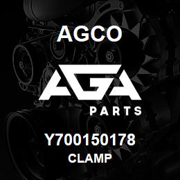 Y700150178 Agco CLAMP | AGA Parts