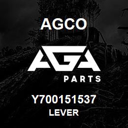 Y700151537 Agco LEVER | AGA Parts