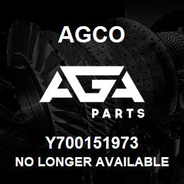 Y700151973 Agco NO LONGER AVAILABLE | AGA Parts