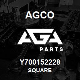 Y700152228 Agco SQUARE | AGA Parts