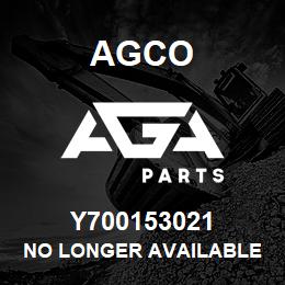 Y700153021 Agco NO LONGER AVAILABLE | AGA Parts