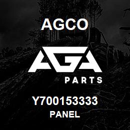 Y700153333 Agco PANEL | AGA Parts