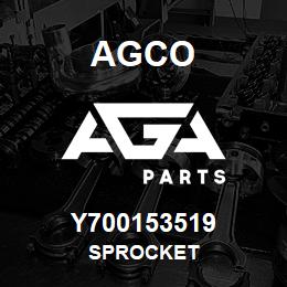 Y700153519 Agco SPROCKET | AGA Parts