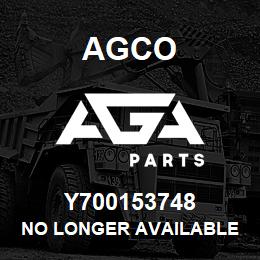 Y700153748 Agco NO LONGER AVAILABLE | AGA Parts