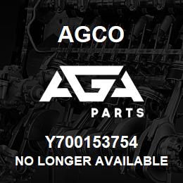 Y700153754 Agco NO LONGER AVAILABLE | AGA Parts