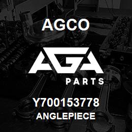 Y700153778 Agco ANGLEPIECE | AGA Parts