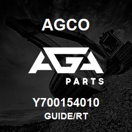 Y700154010 Agco GUIDE/RT | AGA Parts