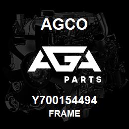 Y700154494 Agco FRAME | AGA Parts