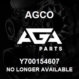 Y700154607 Agco NO LONGER AVAILABLE | AGA Parts