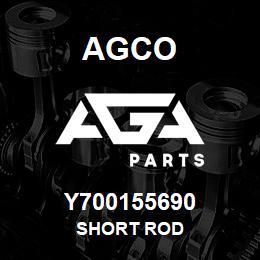 Y700155690 Agco SHORT ROD | AGA Parts