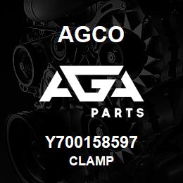 Y700158597 Agco CLAMP | AGA Parts