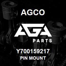 Y700159217 Agco PIN MOUNT | AGA Parts