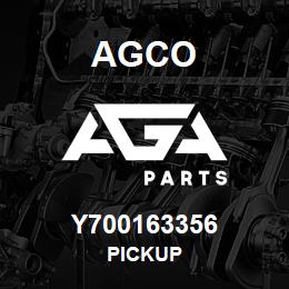 Y700163356 Agco PICKUP | AGA Parts