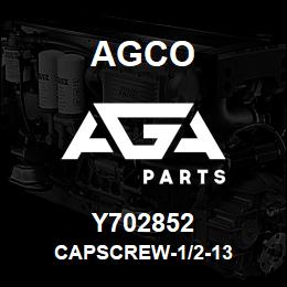 Y702852 Agco CAPSCREW-1/2-13 | AGA Parts