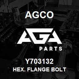 Y703132 Agco HEX. FLANGE BOLT | AGA Parts