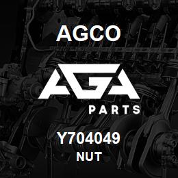 Y704049 Agco NUT | AGA Parts