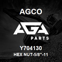 Y704130 Agco HEX NUT-5/8"-11 | AGA Parts