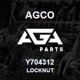 Y704312 Agco LOCKNUT | AGA Parts