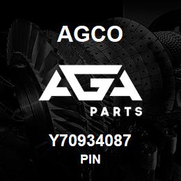 Y70934087 Agco PIN | AGA Parts