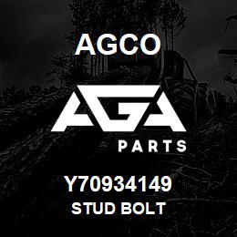 Y70934149 Agco STUD BOLT | AGA Parts