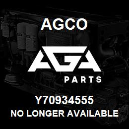 Y70934555 Agco NO LONGER AVAILABLE | AGA Parts